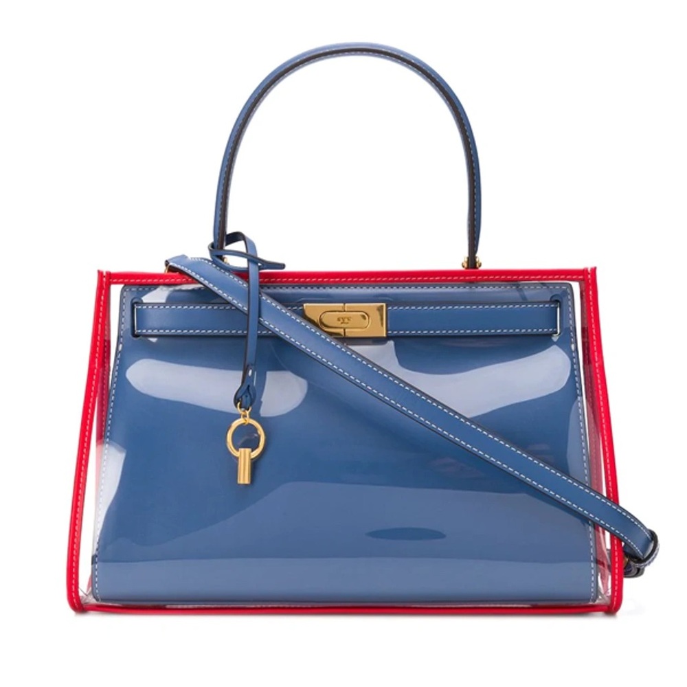 Tory Burch Small Lee Radziwill Satchel w Raincoat